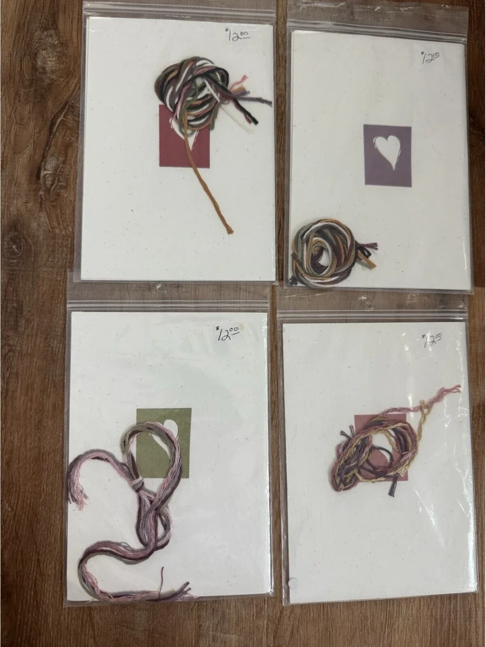 4 Shepherd’s Bush Heart Series Cross Stitch Started Kits Take My Heart Be Mine